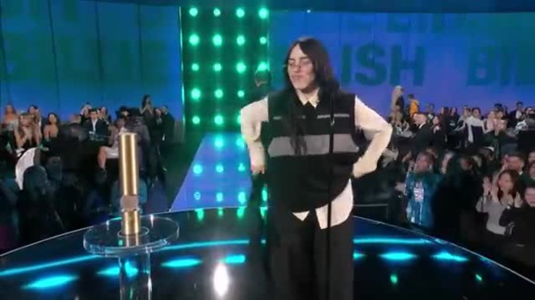 Billie Eilish Wins the Peoples TV Performance  Peoples Choice Awards 2024  NBC